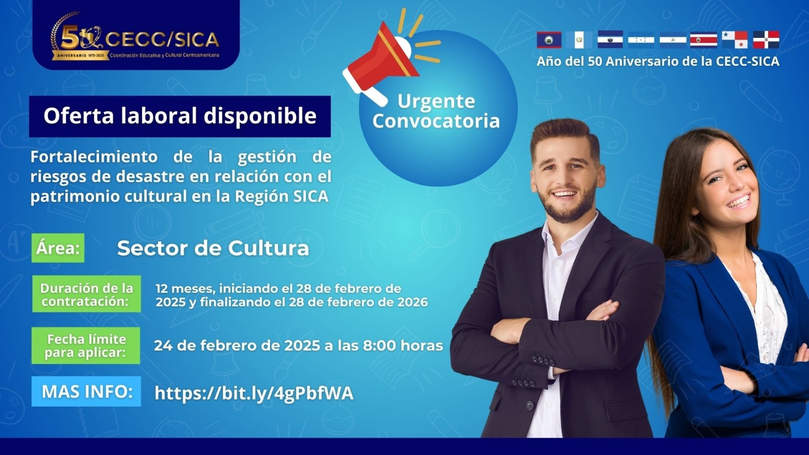 Featured image for “Términos de Referencia: Fortalecimiento de la gestión de riesgos de desastre en relación con el patrimonio cultural en la Región SICA”